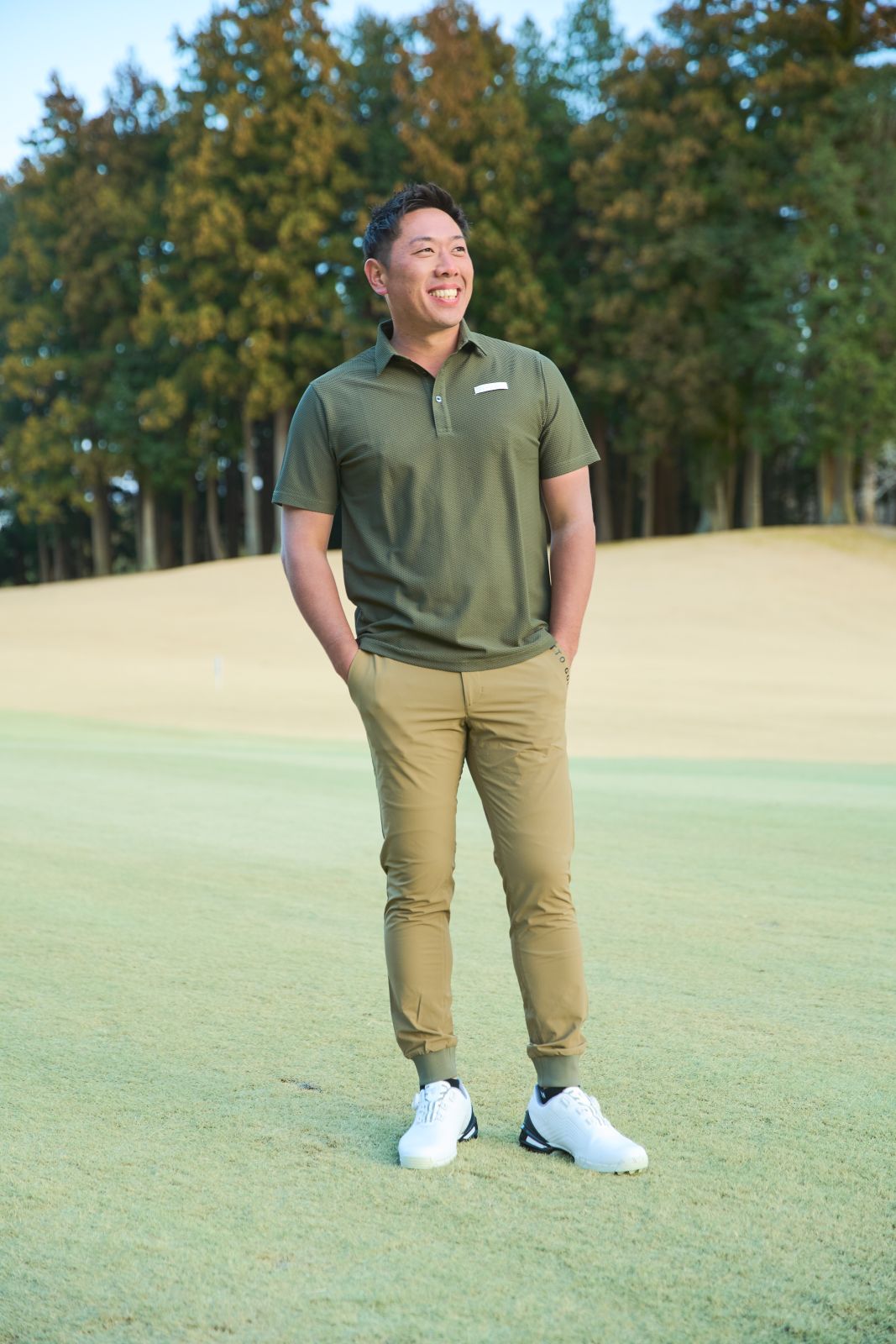 CoolTech Logo POLO KHAKI