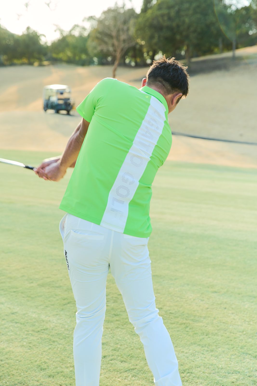 Bi-Color Panel POLO GREEN×WHITE