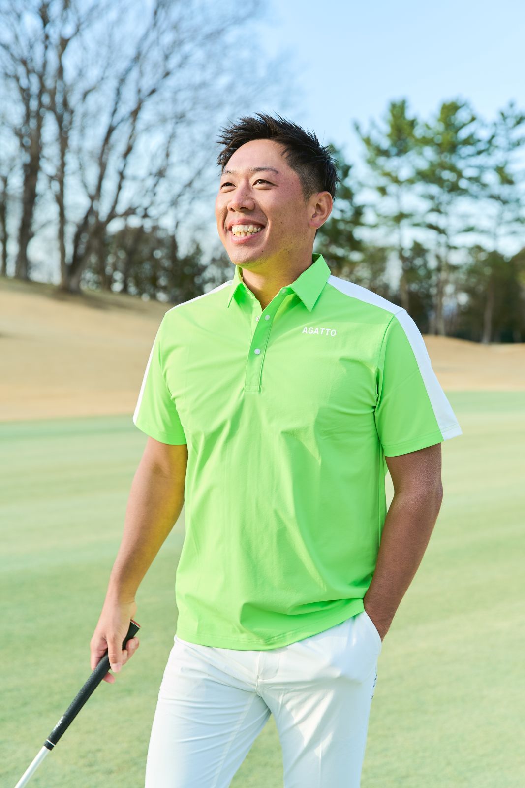 Bi-Color Panel POLO GREEN×WHITE