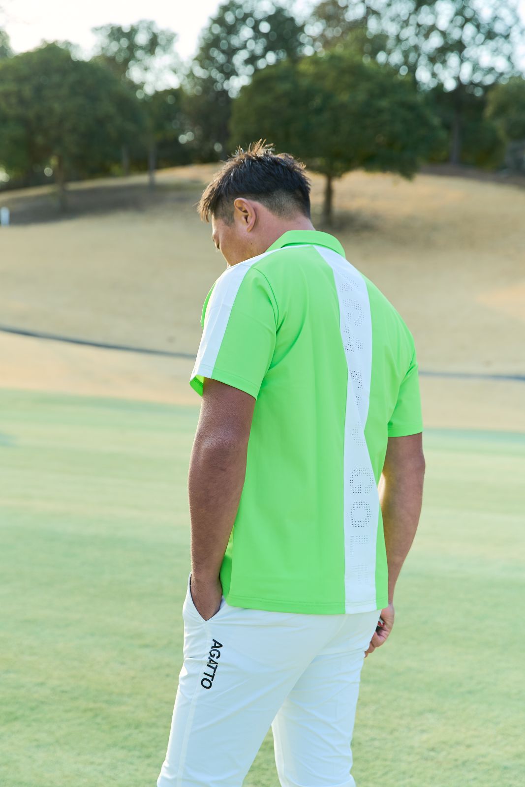 Bi-Color Panel POLO GREEN×WHITE