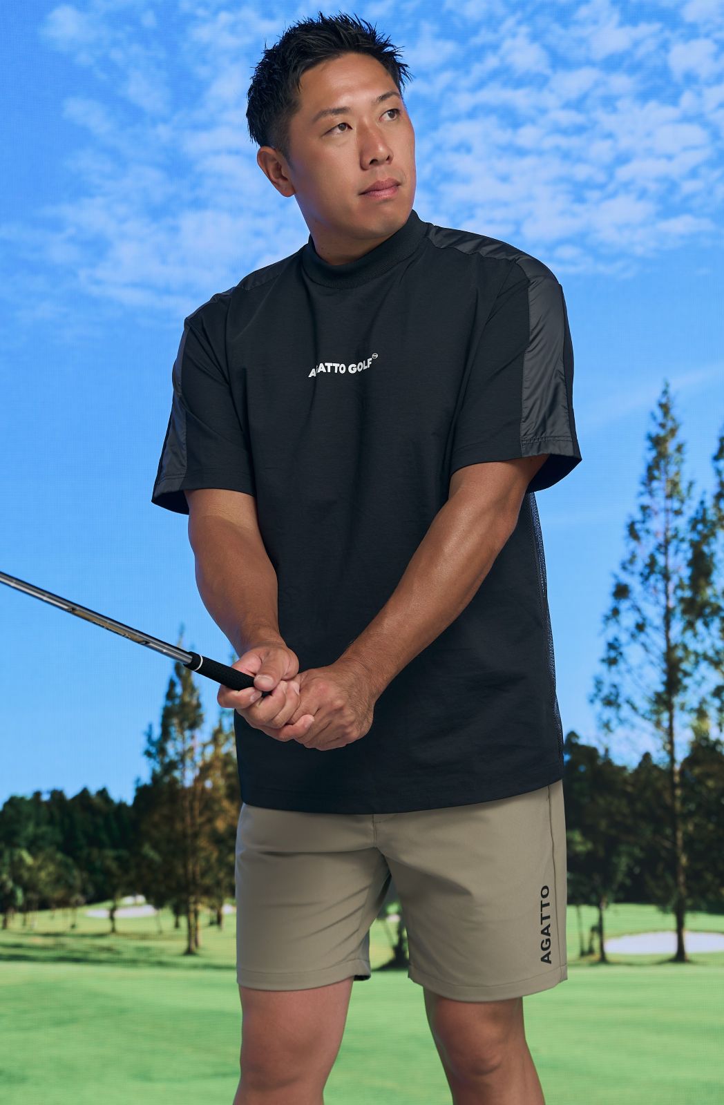 Stretch Golf SHORTS KHAKI