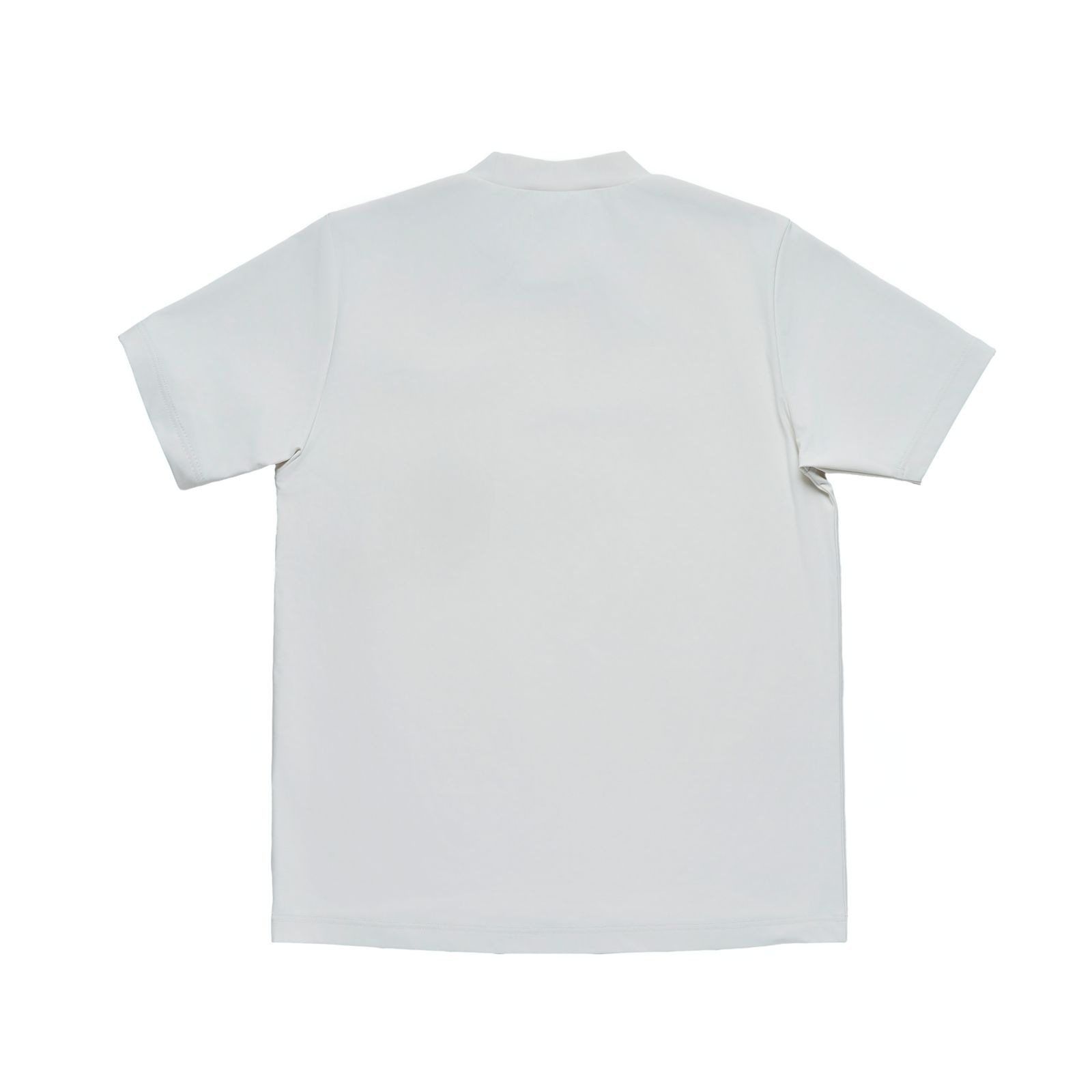 Front Logo Mock Neck WHITE