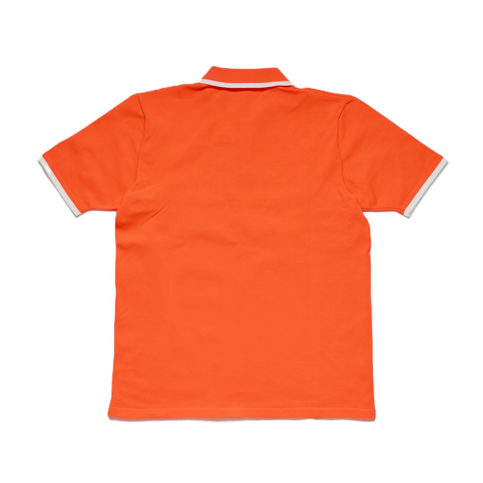 Waffle Grid Polo ORANGE