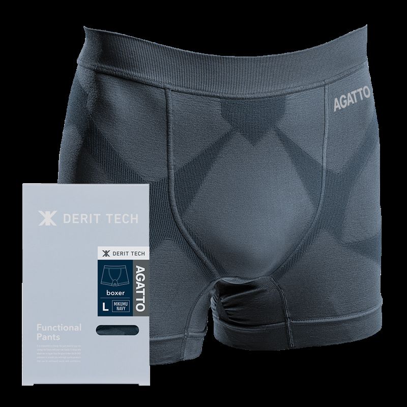 DERIT TECH機能性パンツ（男性用）MIKUMU NAVY