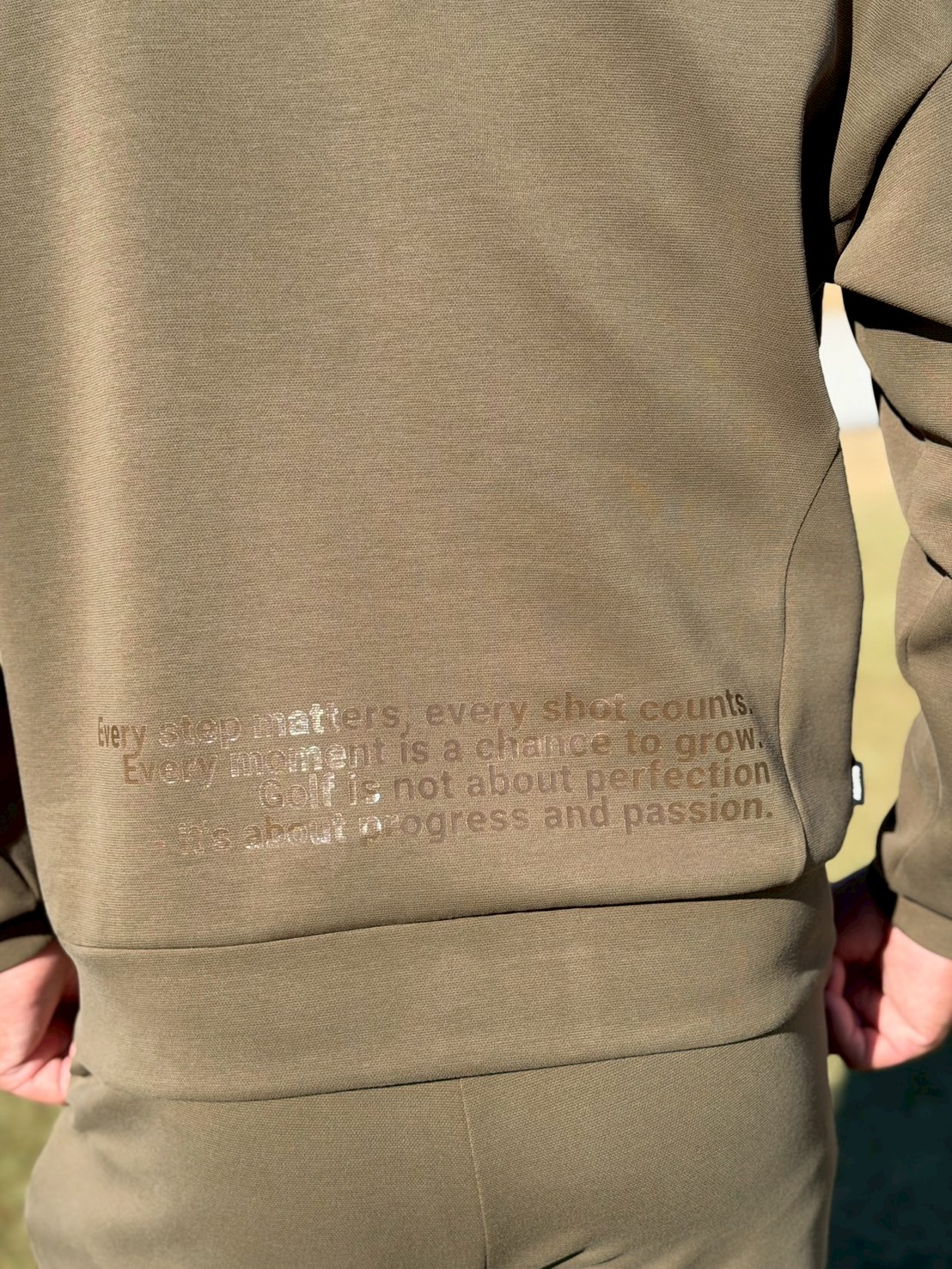 Hoodie set-up KHAKI