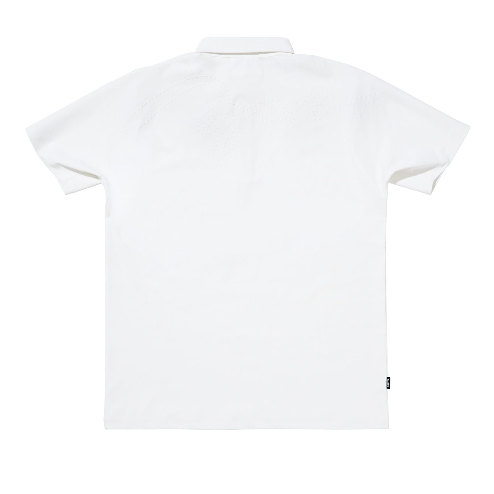 お値下げ⭐️AGATTO ポロシャツ ホワイト　L Stitch Back Logo Polo WHITE | TOPS | 【公式】AGATTO（アガット）