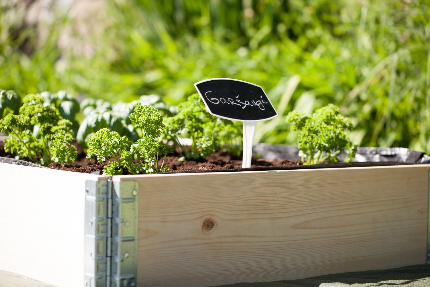 別送】a+design ガーデンボックス 800 ナチュラル｜ガーデニング用品の