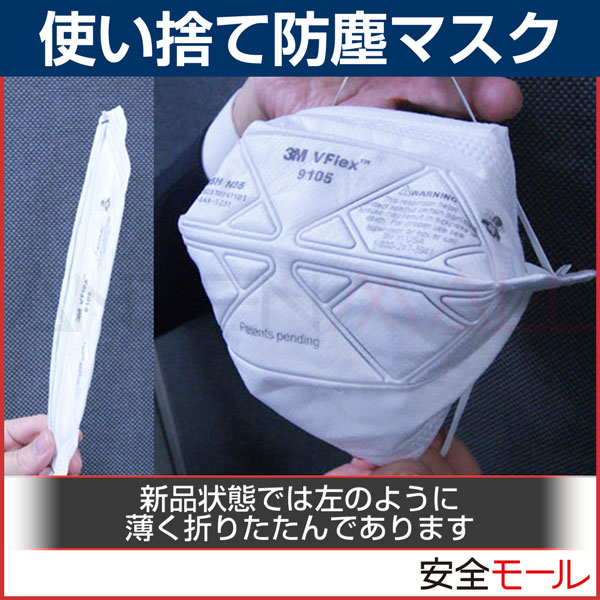 3M 0821 防塵マスク 80枚　N95 3M N95 使い捨て 防塵マスク CDC NIOSH 検定合格 スモール