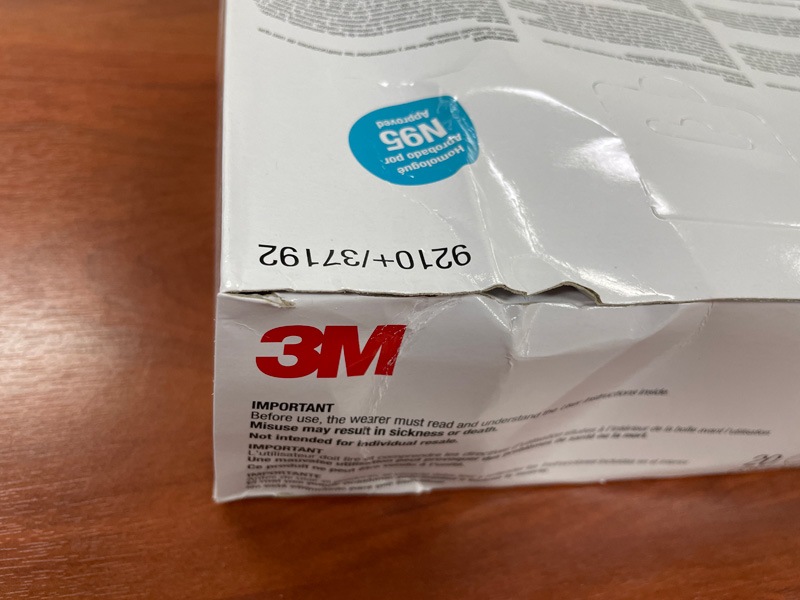 訳アリ】3M N95 使い捨て 防塵マスク CDC NIOSH 検定合格 Aura 9210+