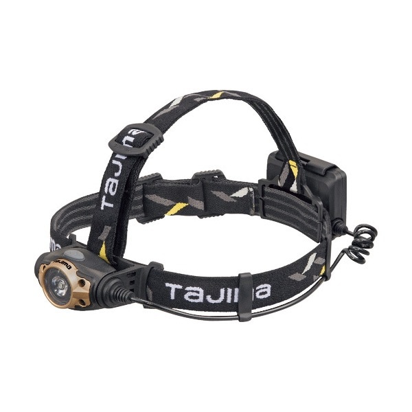 タジマ LEDヘッドライトF351D ゴールド LE-F351D-G|ヘッドライト|作業用・工事用等の安全ヘルメット