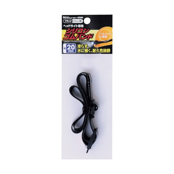 �ߥĥȥ� ���ꥳ�󥴥�Х�� �֥�å� 20mm�� �إåɥ饤���� 87606