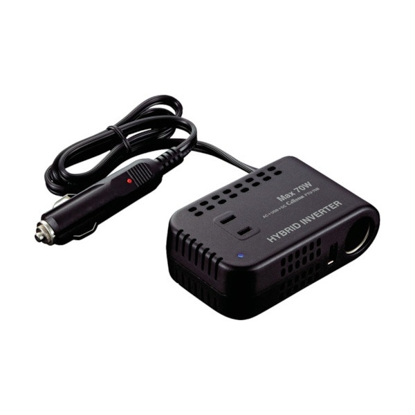 セルスター インバーター 定格出力56W FTU-70B|携帯充電器・電池|防災グッズ