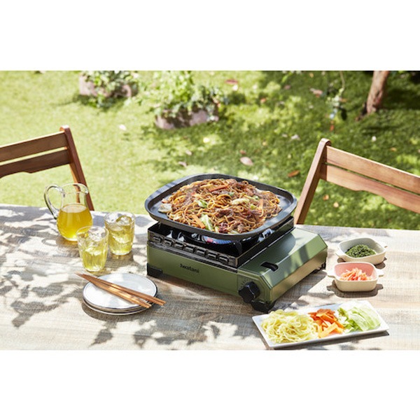 岩谷 カセットフー タフマル オリーブ色 CB-ODX-1-OL | 防災グッズ