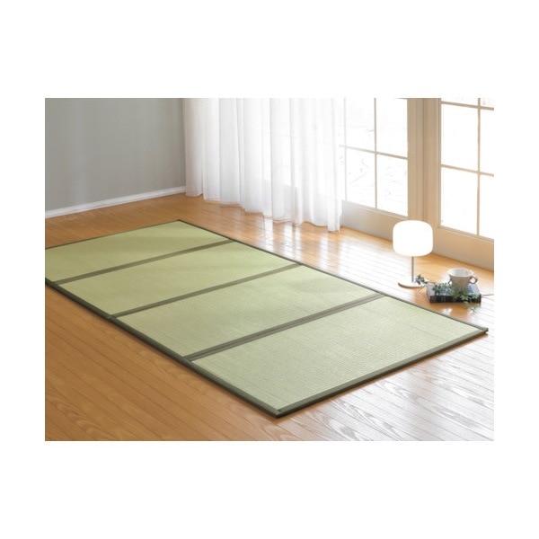 大島屋 四ツ折リ畳マットレス 100×210cm 24285|寝具・敷物|防災グッズ