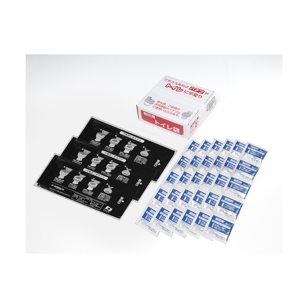 サンコー 防災用トイレ袋 30回分 R-47|簡易トイレ|防災グッズ
