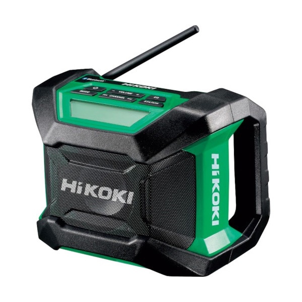 HiKOKI コードレスラジオ Bluetooth機能付 本体ノミ UR18DA-NN|携帯ラジオ・スピーカー|防災グッズ