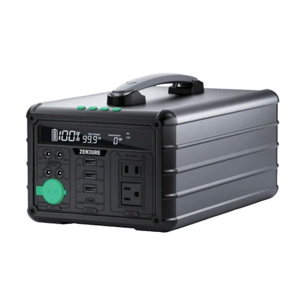ゼンデュア ポータブル電源 SuperBase 1000M ZDSB1000M-GY-JP|防災グッズ
