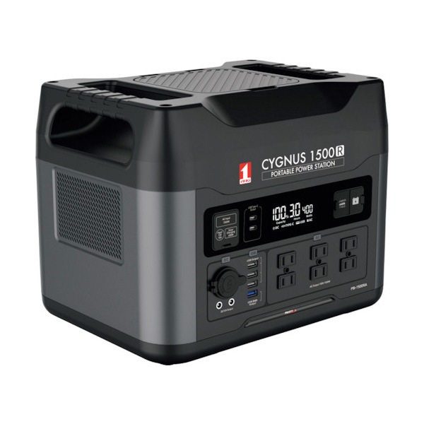 MUSTTOOLポータブル電源 CYGNUS1000＋防犯