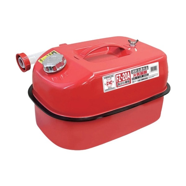メルテック ガソリン携行缶20L FZ-20A|ガソリン携行缶|防災グッズ