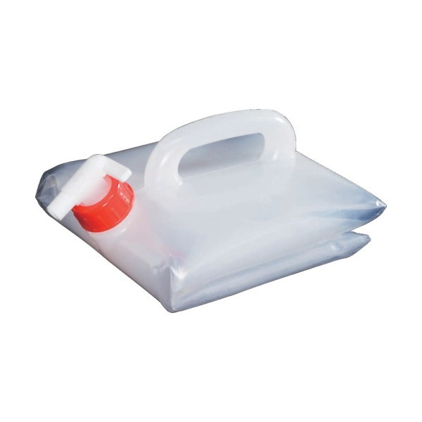 KAKURI 折リタタミポリタンク10L WC-10 90457|携帯浄水器・タンク|防災グッズ