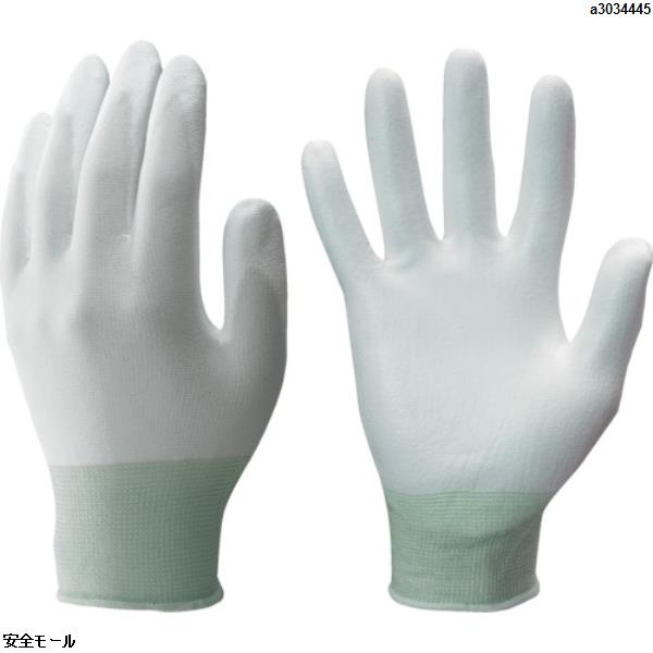ショーワ ウレタン背抜き手袋 B0510 ニューパームフィット手袋 ホワイト Lサイズ　B0510L　1双|保護具|工業用副資材A