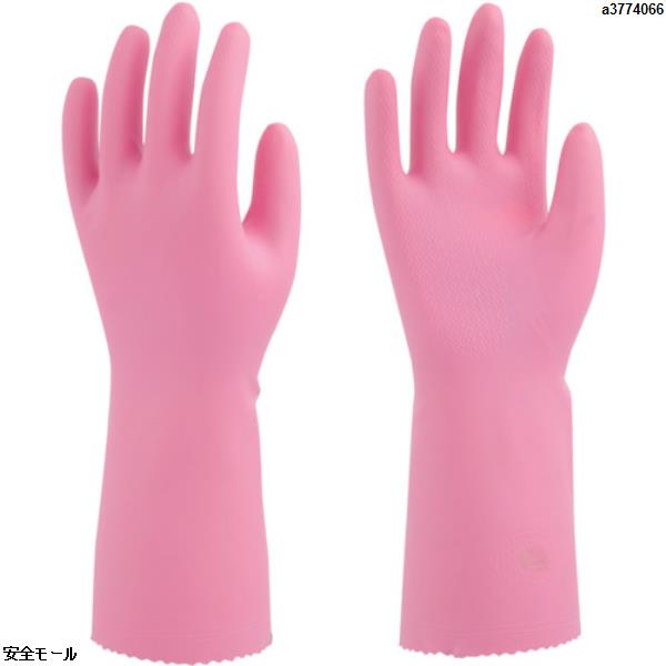 ビニスター 塩化ビニール手袋 ソフトエース ピンク L　731L　1双|保護具|工業用副資材A