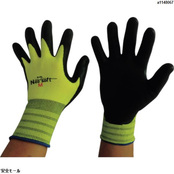 富士手袋 ブレリスネオソフト　9500MBK　1双|保護具|工業用副資材A