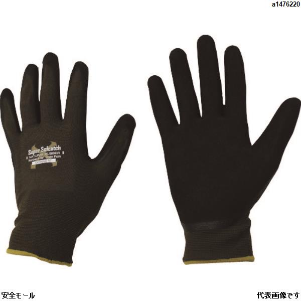 おたふく ソフキャッチEXフィット 天然ゴム クレーターパーム ブラウン L　A397BWL　1双|保護具|工業用副資材A