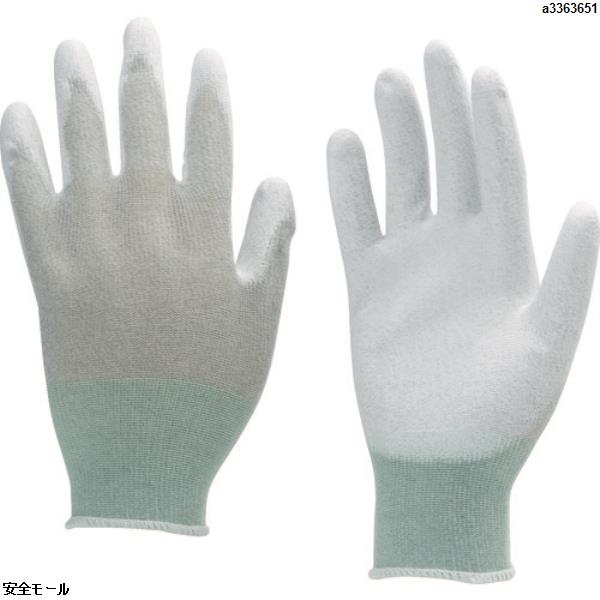 TRUSCO 手のひらコート静電気対策用手袋 Mサイズ　TGL2997M　1双|保護具|工業用副資材A