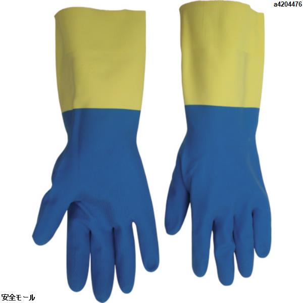 ビニスター 耐薬品手袋 ビューティーあつ手 L　268L　1双|保護具|工業用副資材A