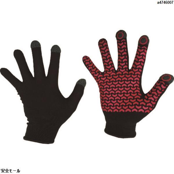 勝星 クイックタッチ キャッチライナー ブラック L　Q039BKL　1双|保護具|工業用副資材A