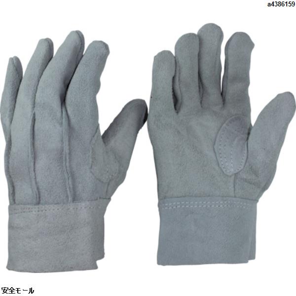 おたふく 牛床革背縫い内綿手袋 L　480L　1双|保護具|工業用副資材A