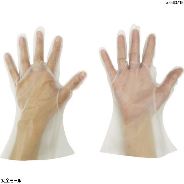 東京パック 緊急災害対策用手袋ニューマイジャスト簡易50S 半透明　KNS　1袋|保護具|工業用副資材A