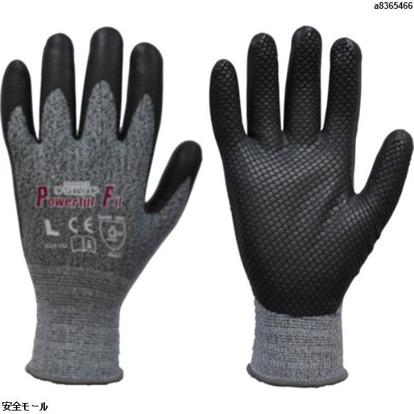 ダンロップ パワフルフィットストロングストレッチライナーMブラック　9377　1双|保護具|工業用副資材A