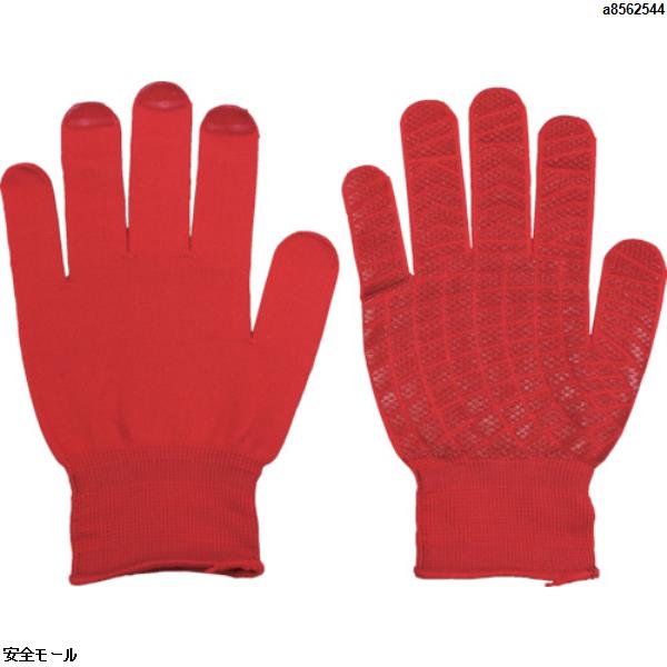 福徳 バージョンアップ吸ちゃん 赤 M　808MRED　1双|保護具|工業用副資材A