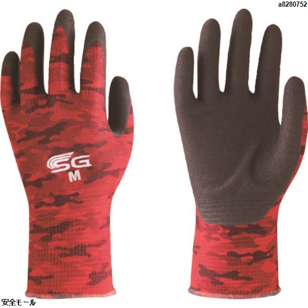 トワロン ニトリル背抜き手袋 SG-A001 ミリタリーレッド M　SGA001M　1双|保護具|工業用副資材A