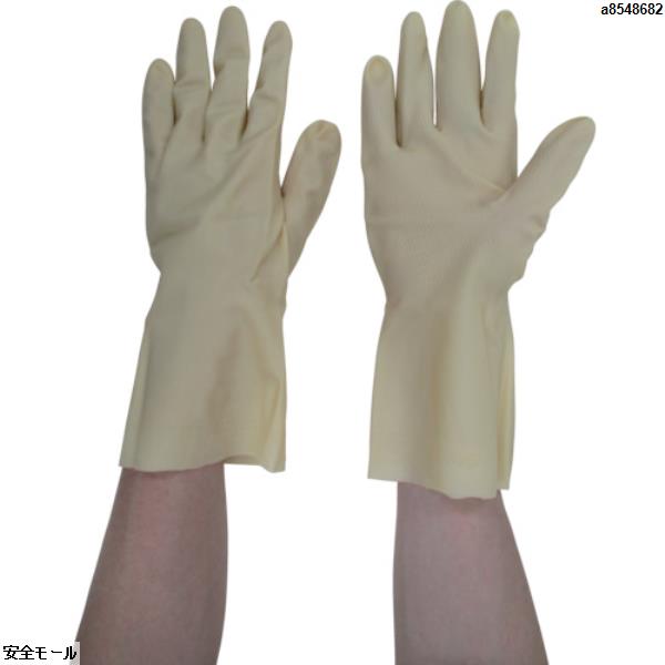 ビニスター 天然ゴム手袋 ビューティー中あつ手 L　266L　1双|保護具|工業用副資材A