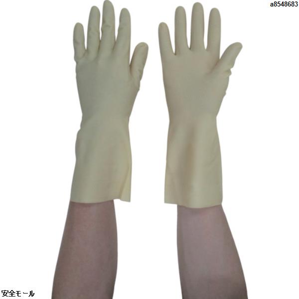 ビニスター 天然ゴム手袋 ビューティー中あつ手 M　266M　1双|保護具|工業用副資材A