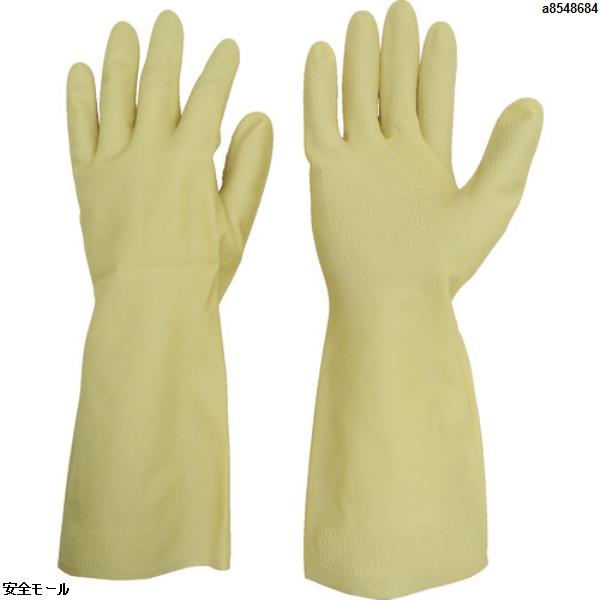 ビニスター 天然ゴム手袋 ビューティー中あつ手 S　266S　1双|保護具|工業用副資材A