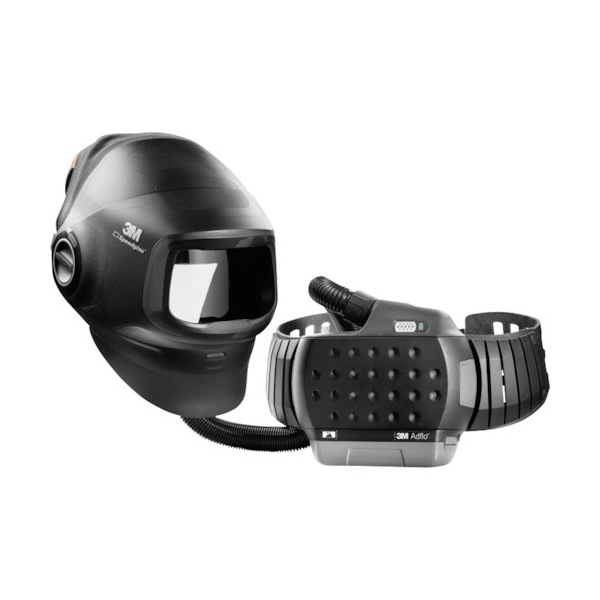 3M アドフロー(TM)電動ファン付キ呼吸用保護具 617800J 617800J|溶接面|溶接用品