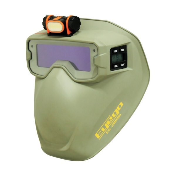 SUZUKID 液晶式自動遮光溶接ゴーグルマスク アイゴ モスグリーン EG-200MG|溶接面|溶接用品