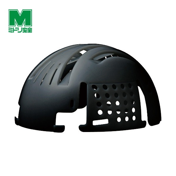 ミドリ安全 帽子用インナーキャップ ブラック INC-100ECO/BL|メーカー別|作業用・工事用等の安全ヘルメット