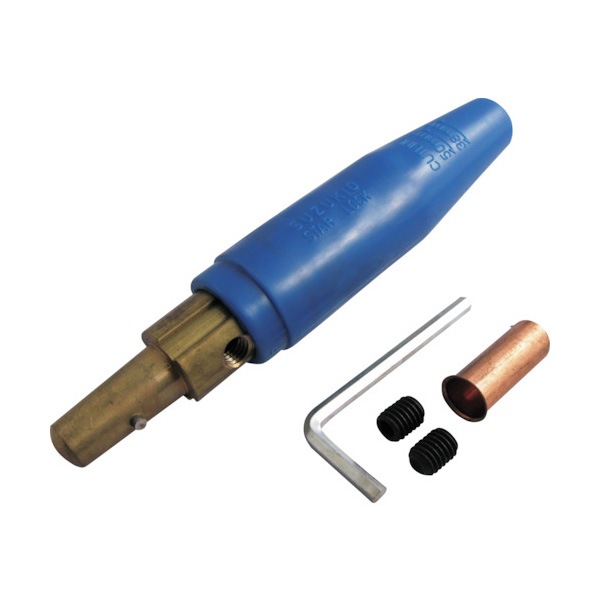SUZUKID プラグ スターロックプラグM型 ロック式 38s 1個入 P-305|電気溶接用品|溶接用品