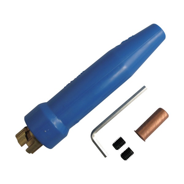 SUZUKID ソケット スターロック中継ソケットM型 ロック式 38s 1個入 P-306|電気溶接用品|溶接用品