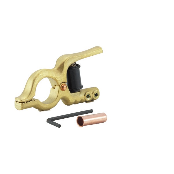 TRUSCO アースクリップ ゴムナシ 300A TEC-300A|電気溶接用品|溶接用品