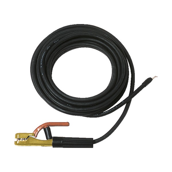 TRUSCO キャブタイヤケーブル ホルダ丸端子付 10m TCT-3810KH|電気溶接用品|溶接用品