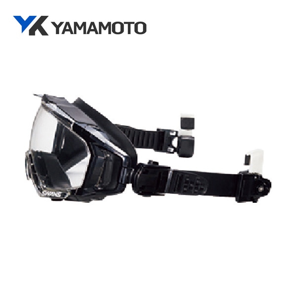 YAMAMOTO ゴグル型保護メガネレスキューモデル クイックベルトタイプ SS-7000CL QB BLK|ゴーグル (ゴグル）|ゴーグルなどの保護メガネ