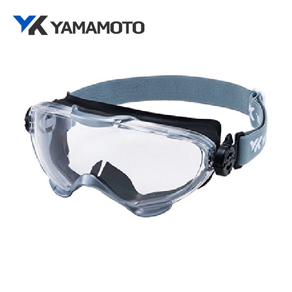 YAMAMOTO 浮遊粉塵用セーフティゴグル YG-6000BK|ゴーグル (ゴグル）|ゴーグルなどの保護メガネ