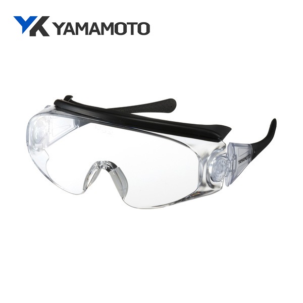 YAMAMOTO 一眼型保護メガネ(オーバーグラスタイプ) 度付対応タイプ ブラック SN-760 BK|保護メガネ|ゴーグルなどの保護メガネ