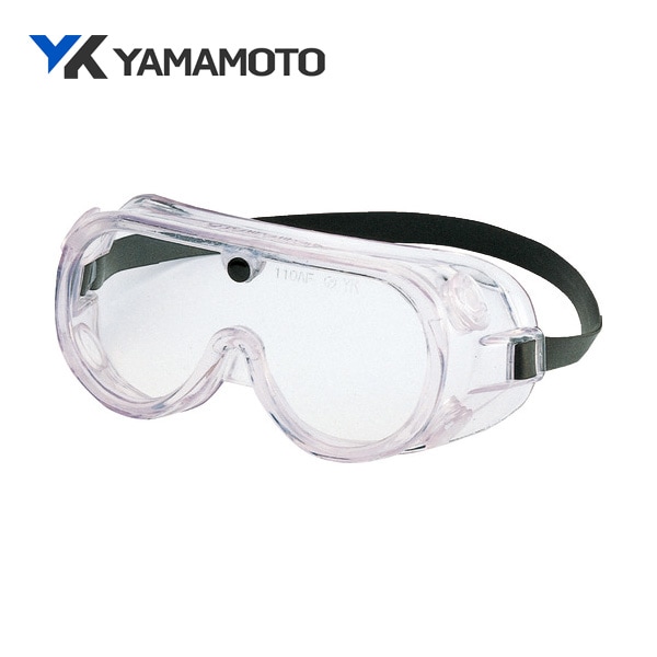 YAMAMOTO セーフティーゴーグル(通気孔付タイプ) ゴグル型保護メガネ ペトロイドAF 110N-PET-AF|ゴーグル (ゴグル）|ゴーグルなどの保護メガネ